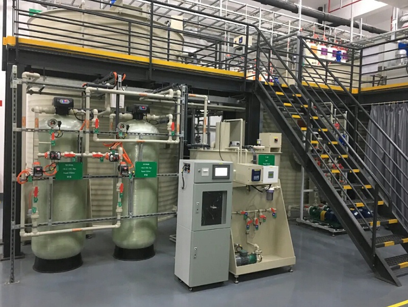 博世汽車廢水處理工程現(xiàn)場(chǎng)