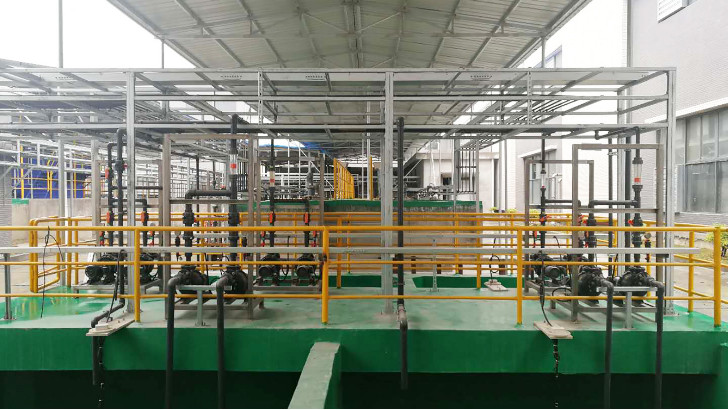 日處理量1000噸電鍍廢水處理工藝設(shè)計