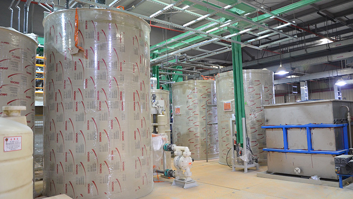 含鎳含銅廢水處理工藝